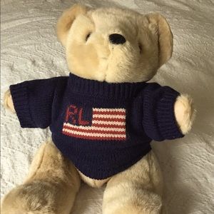 Vintage Polo Ralph Lauren Plush Teddy Bear 1996